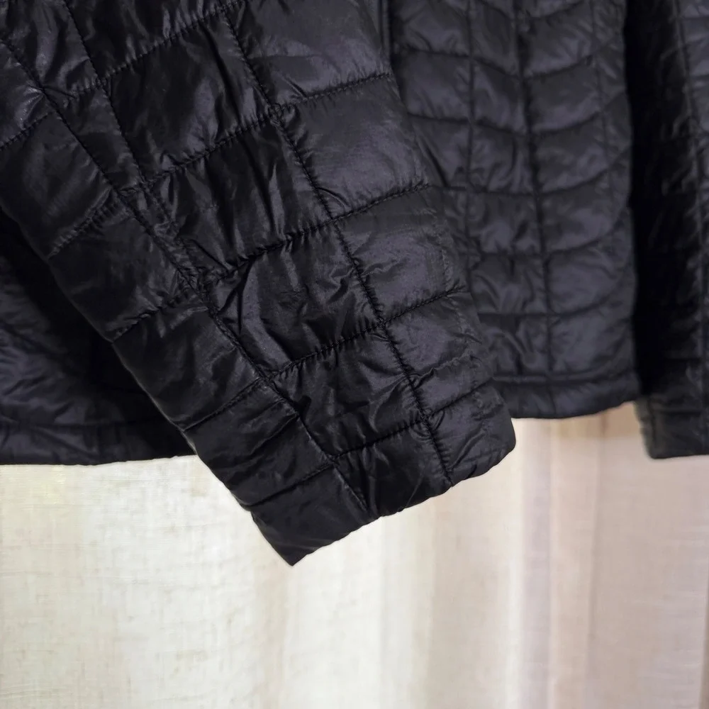 The North Face Thermoball Quilted Puffer Jacket Men's Size Medium M Black